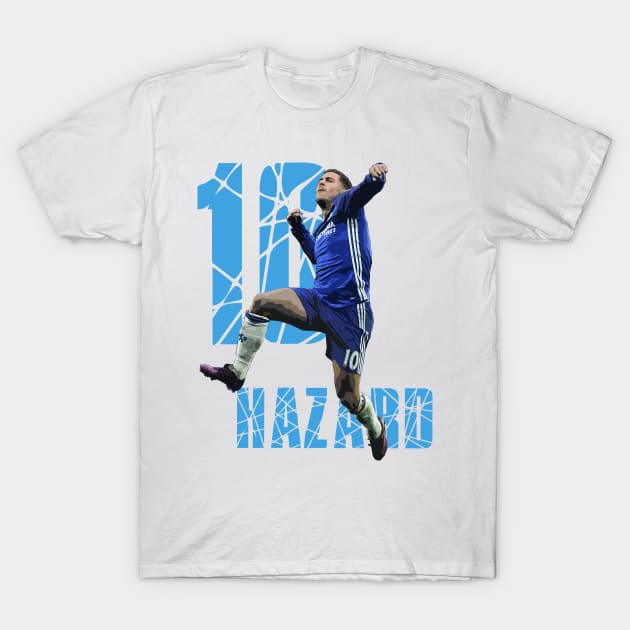 Eden Hazard Artwork T-Shirt by armaan8014